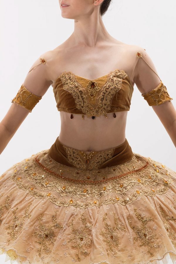 Amber and gold ​tutu - Image 3