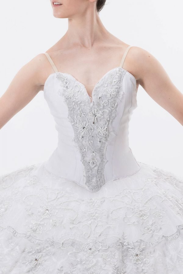 White and light silver tutu - Image 3