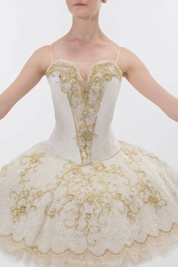 Ivory and gold tutu - Image 3