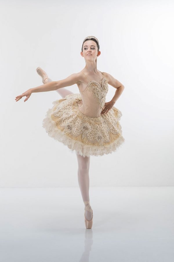 Champagne and antique gold tutu