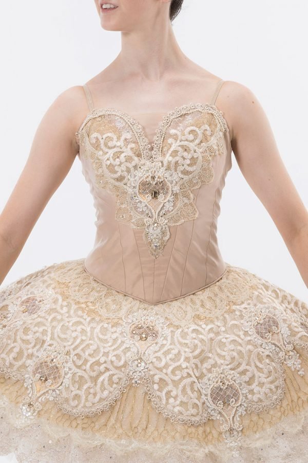 Champagne and antique gold tutu - Image 3
